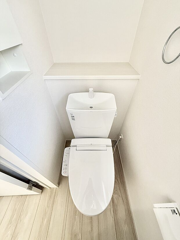 【トイレ】■使いやすさと清潔感にこだわった空間