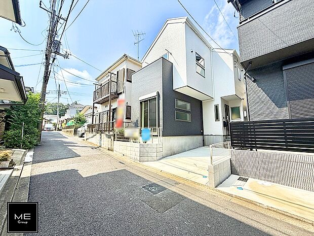 【前面道路含む現地写真】■新しい住まい、街の新しい風景