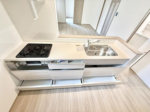 【キッチン】■美味しい時間が生まれる、笑顔あふれるキッチン