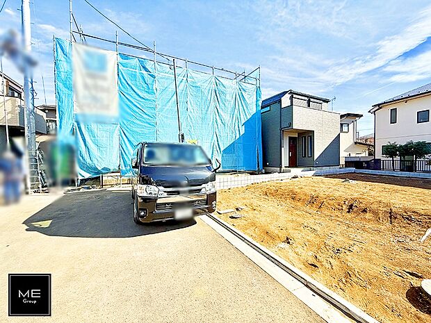 【前面道路含む現地写真】■新しい住まい、街の新しい風景