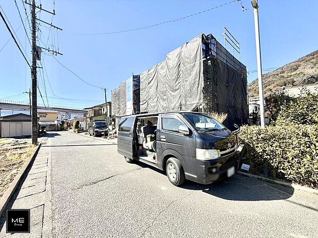 【前面道路含む現地写真】■新しい時代の息吹を感じる、心地よい環境