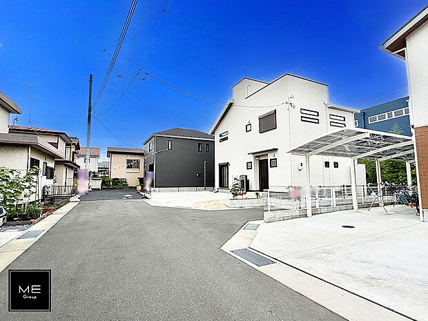 【前面道路含む現地写真】■新しい住まい、街の新しい風景