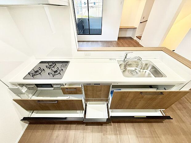 【キッチン】■料理がもっと楽しくなる、快適なキッチン空間