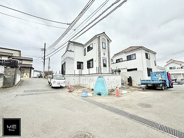 【前面道路含む現地写真】■新しい住まい、街の新しい風景