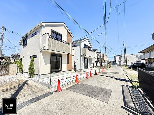 【前面道路含む現地写真】前面広々