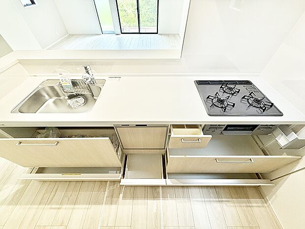 【キッチン】■料理がもっと楽しくなる、快適なキッチン空間