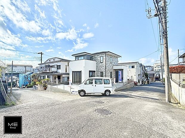 【前面道路含む現地写真】■新しい住まい、街の新しい風景