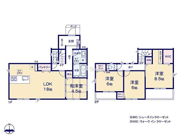 【4LDK】1号棟  