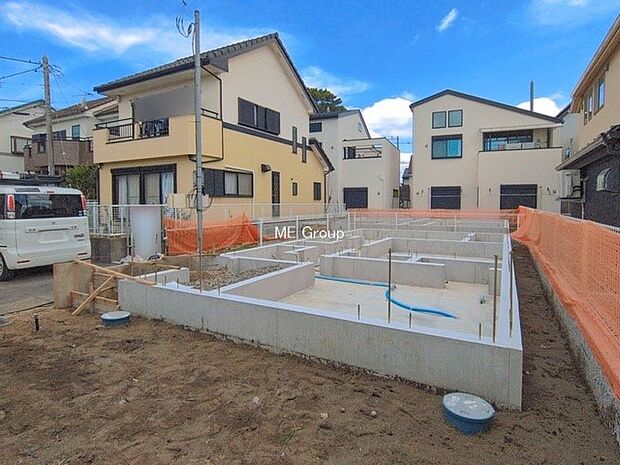 【現地外観写真】B号棟 ■家族みんなが笑顔で過ごせる、安心感のある住まい