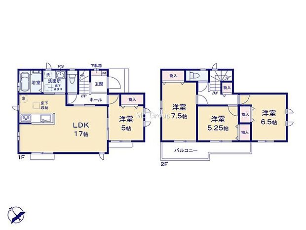 【4LDK】1号棟