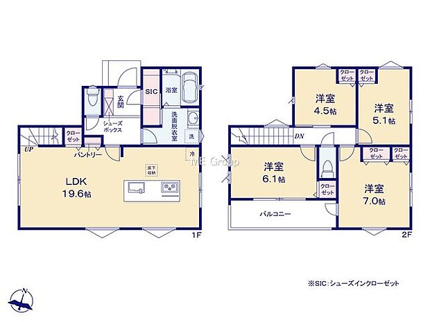 【4LDK】1号棟  
