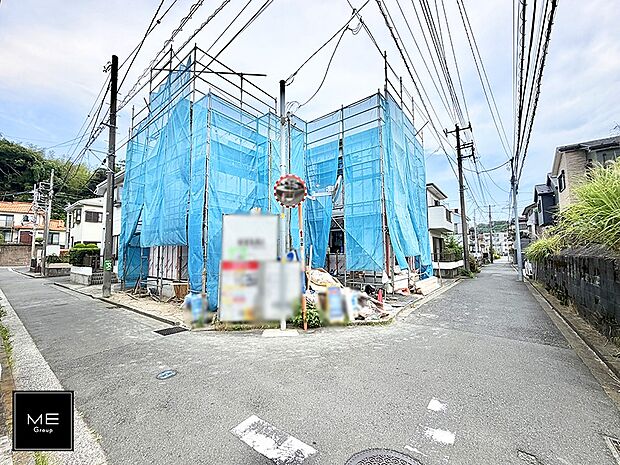 【前面道路含む現地写真】■新しい住まい、街の新しい風景