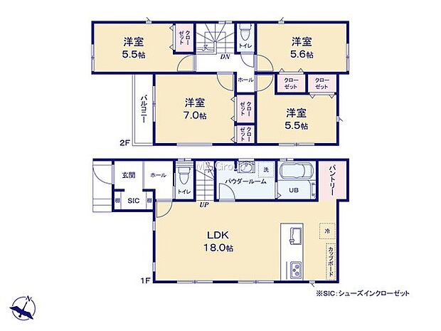 【4LDK】3号棟
