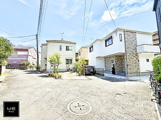 【前面道路含む現地写真】■新しい住まい、街の新しい風景