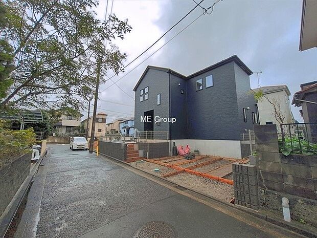 【前面道路含む現地写真】■新しい住まい、街の新しい風景