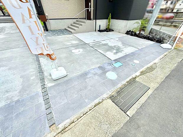 【駐車場】1号棟  ■自宅にカースペースがあると助かります