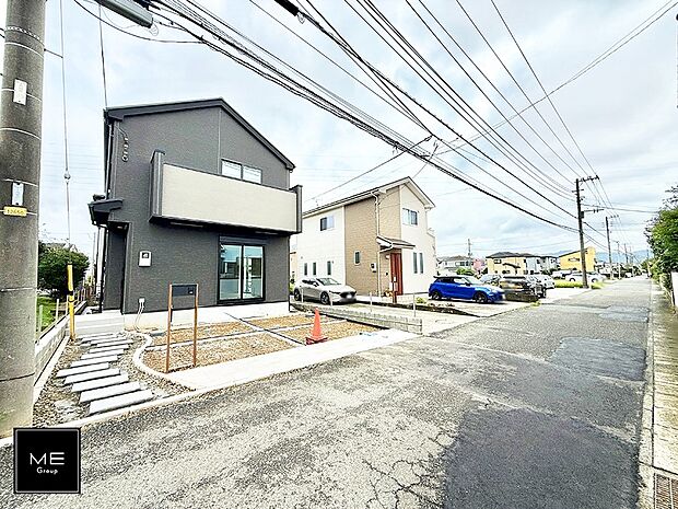 【前面道路含む現地写真】■新しい住まい、街の新しい風景