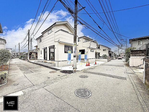 【前面道路含む現地写真】■新しい時代の息吹を感じる、心地よい環境