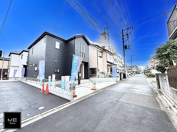 【前面道路含む現地写真】■新しい住まい、街の新しい風景