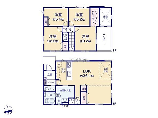【4LDK】2号棟