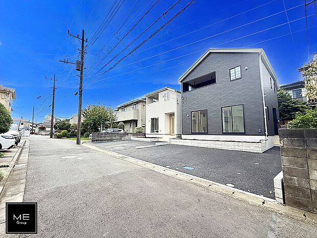 【前面道路含む現地写真】■新しい住まい、街の新しい風景
