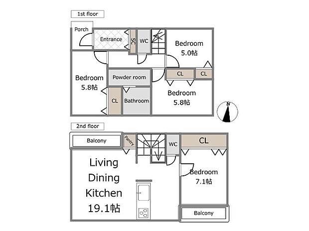 参考プラン（建物込4780万円、土地面積109.37m2、建物面積98.63m2）期間限定！建物フリープランに付き、お客様のご要望をお聞かせください！