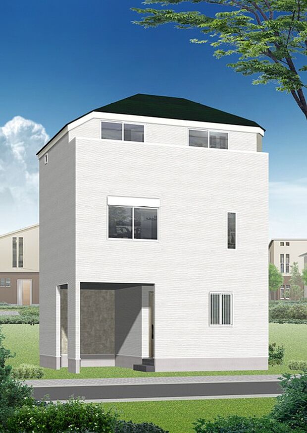 【B号棟完成イメージパース】いつもまでも美しい外観を…
サイディングは16ミリ・マイクロガードを採用
汚れを雨水で洗い流すセルフクリーニング機能付き
実際の素材をショールームにて確認出来ます。