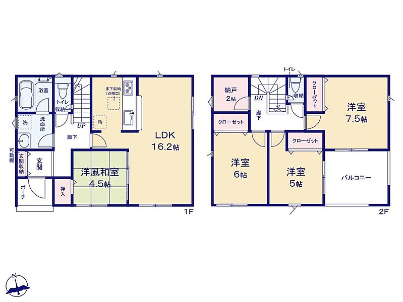 2号棟間取り図