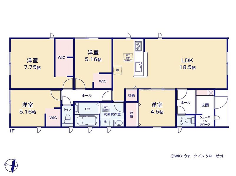 ◇人気の対面キッチンを採用♪
◇2階全居室ウォークインクローゼット完備♪
◇2部屋から出入り可能なバルコニー♪