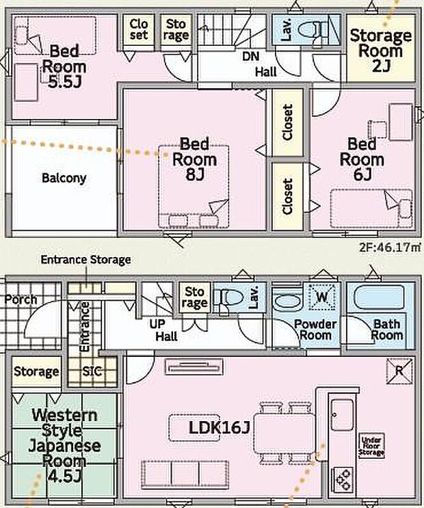 (1号棟)、価格2790万円、4LDK+S、土地面積300.67m2、建物面積97.2m2