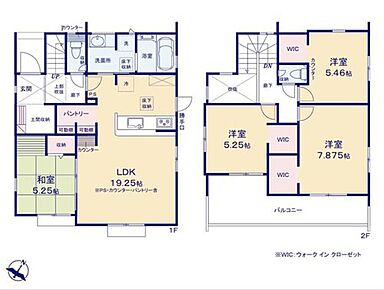 大量収納のできるパントリーがございます！食料や食器、キッチン家電等を収納しておくのに便利です。お米や飲料水など場所を取るものでも、楽々収納出来ますのでキッチンをいつも綺麗に保てます！ 