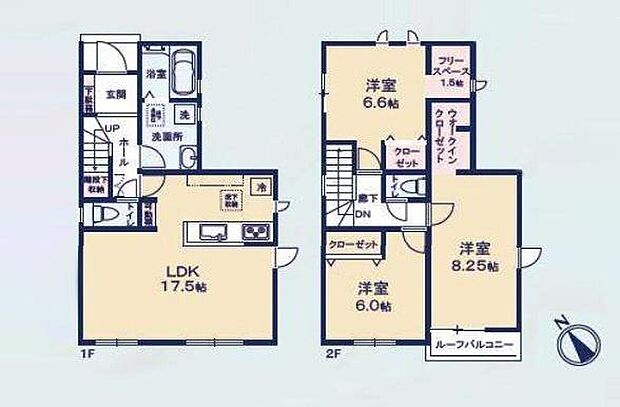 (2号棟)、価格2799万円、4LDK、土地面積95.41m2、建物面積95.22m2