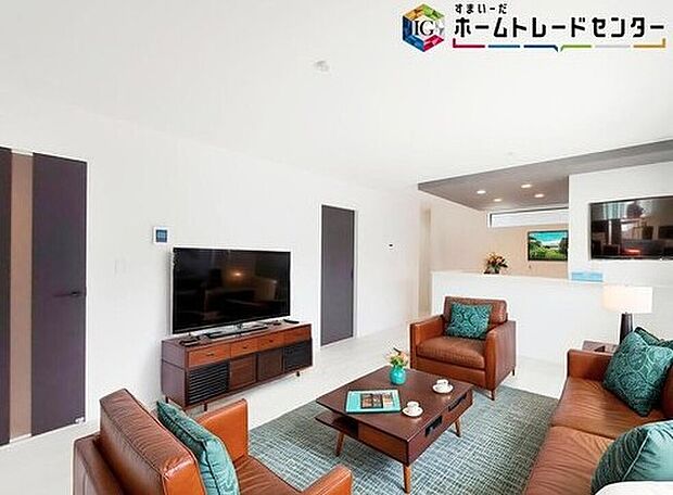 広々16帖のLDK!対面キッチンからはLDK全体を見渡せます♪