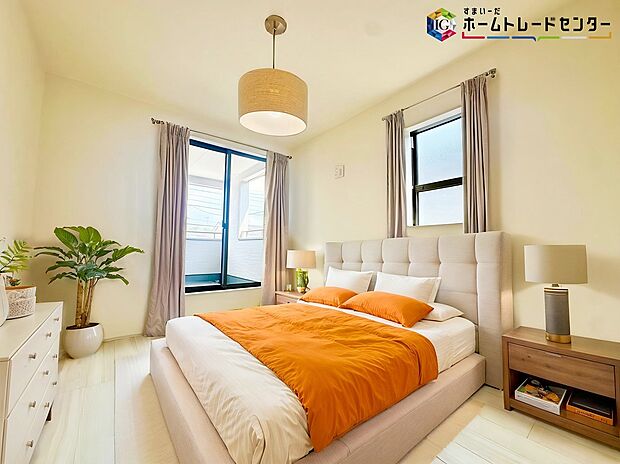 (1号棟)、価格3490万円、4LDK、土地面積145.38m2、建物面積115.1m2
※家具はCGでございます。