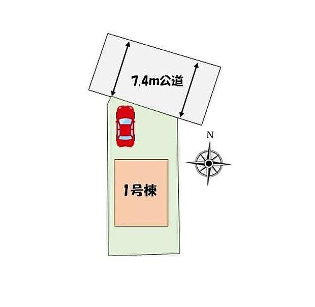 ≪全体区画図≫
カースペースあり♪