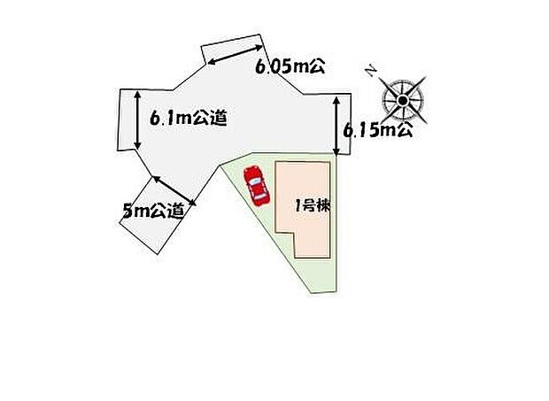 ≪全体区画図≫
カースペースあり☆