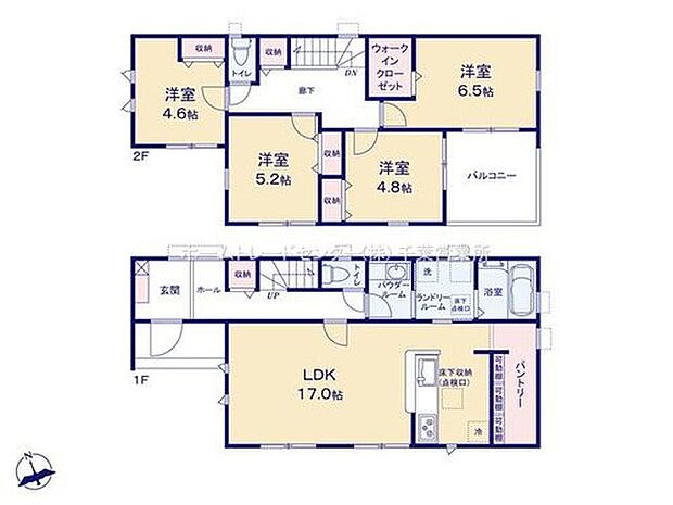 (1号棟)、価格3590万円、4LDK、土地面積145.56m2、建物面積105.57m2