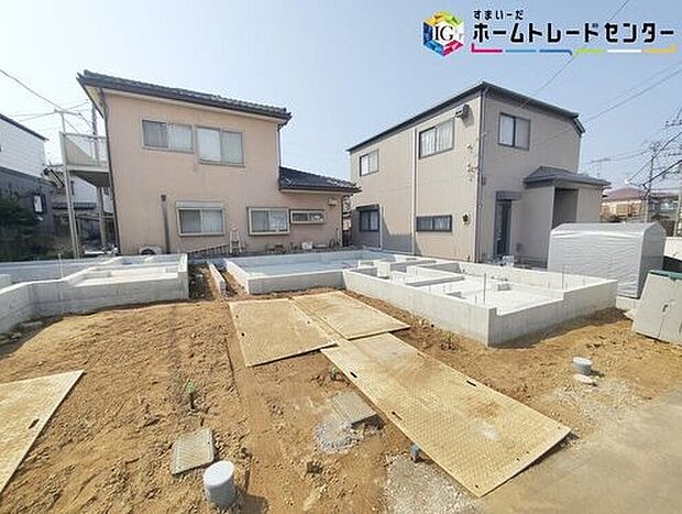 【現地外観写真】◆耐震性能にこだわるお家です！お客様のすまいと安全を守る大切な住宅だからこそ、実際の建物の作りと安心感をぜひ現地にてご体感ください！ご見学予約受付です！