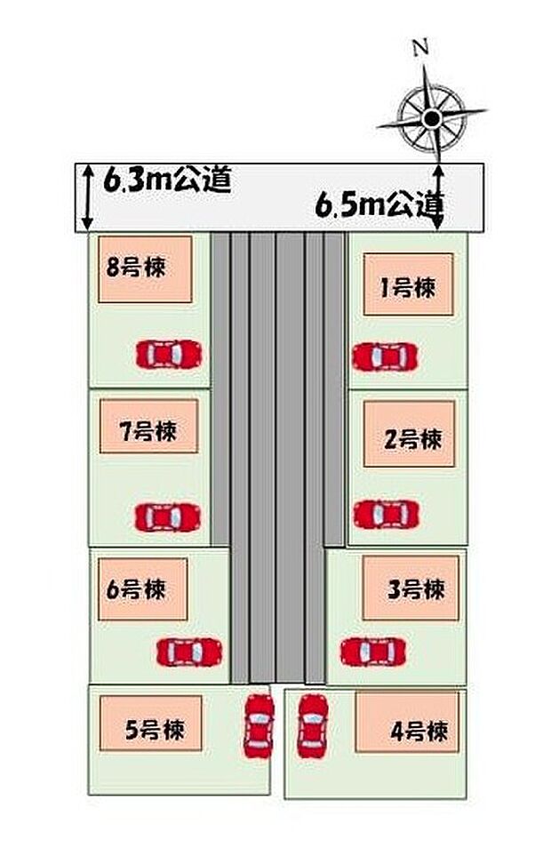 【完成予想図(外観)】【本日御案内可能です♪】
平日・土日祝日やお仕事帰りなどお客様のご都合に合わせて、営業スタッフが誠心誠意真心込めて御対応してます♪