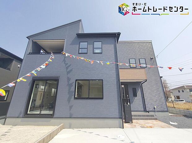 【現地外観写真】◆休日にご家族揃ってご見学はいかがでしょうか♪実際の現地を見てみると図面などではわからない、新たな発見もありますのでまずはお気軽にお問い合わせください♪
