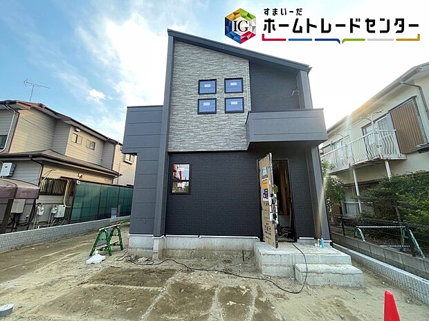 【現地外観写真】◆平日・お仕事帰りなど、いつでもご案内させていただきます!デザイン・目に見える設備面も大切ですが、耐震構造で地震に強い家の為、次代へ繋ぐ強固な住宅です。