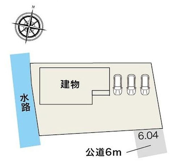 １号棟　２，６８０万円

並列３台（車種による）駐車可能なカースペースあり♪