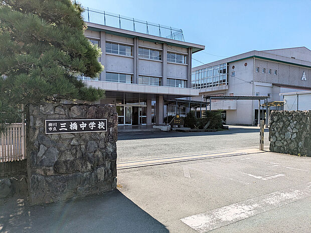 柳川市立三橋中学校(約2,400m)