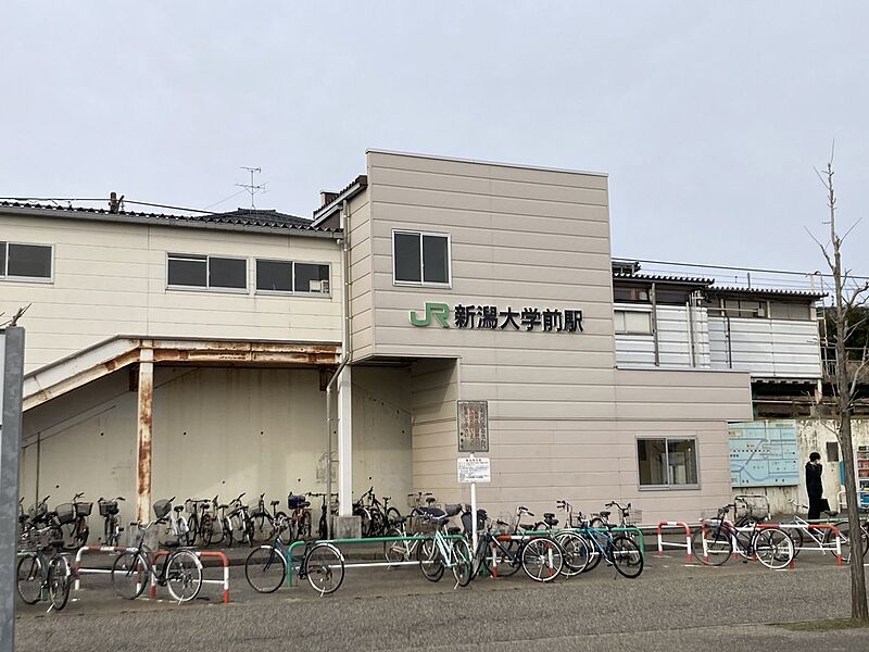 【車・交通】JR新潟大学前駅