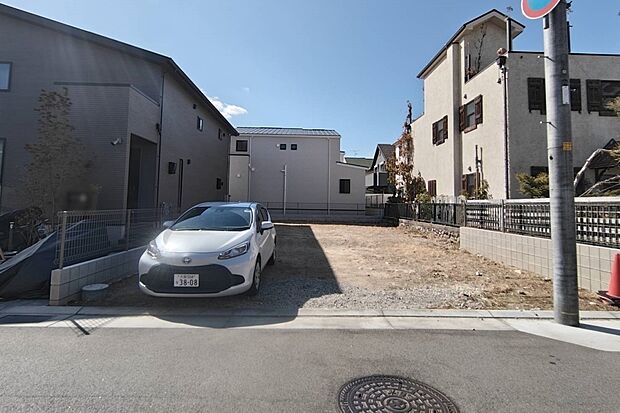 【1号地】現地写真
希望の間取りが叶う整形地!