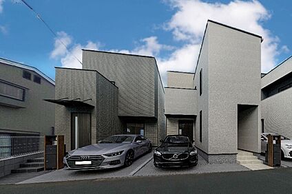 3・4号地　外観パース