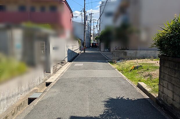 【現地写真】前面道路
