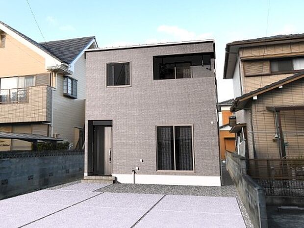 3台駐車できるゆとりのカースペース。間取りは4LDKと、プライベートスペースをしっかり確保しつつ、楽しい家族団らんもできる住まいです♪ ※施工事例です。実物とは異なります。詳しくはお問い合わせください