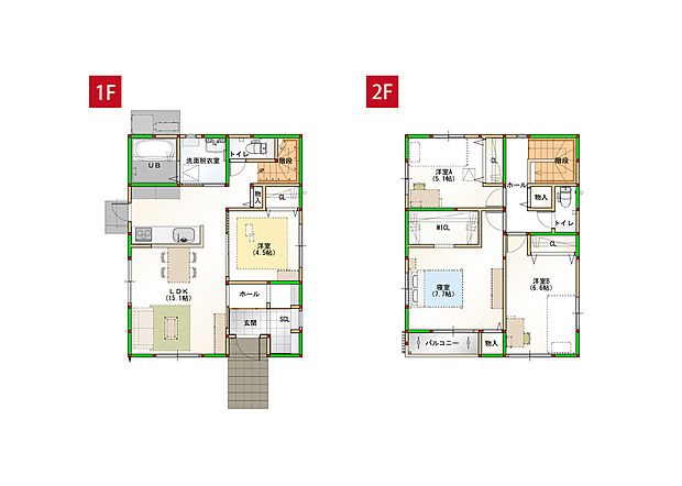 11号棟間取図※画像はイメージです。