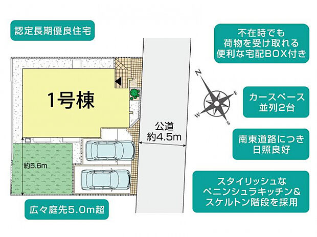 横浜市泉区下和泉4丁目1棟 区画図